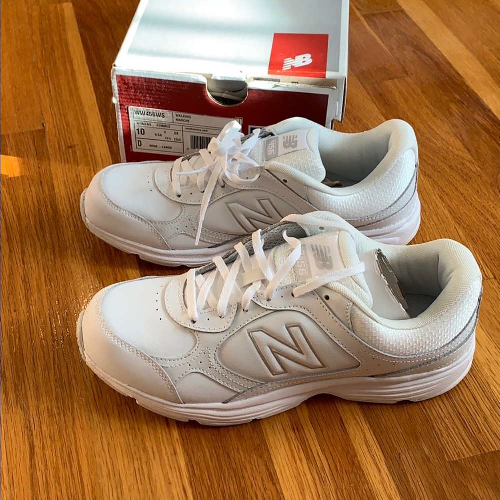 New Balance White Sneakers
